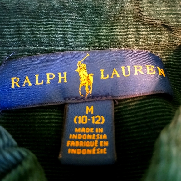 Ralph Lauren Casual Button Down Shirt Boys Size Medium (10/12) - Picture 3 of 4